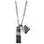 Collana Pendente Damier Louis Vuitton Argento - vista 4