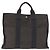 Hermès Fourre-tout Herline aus Canvas Braun