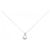 Autre Marque Collana in diamante in oro bianco Au750 Argento