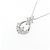Autre Marque Collana in diamante in oro bianco Au750 Argento - vista 3
