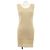 Issey Miyake PLEATS PLEASE Kleid Beige