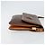 Céline Celine Vintage Macadam Schultertasche aus Canvas und Leder Braun - Ansicht 3