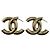 Orecchini in oro con il logo Coco di CHANEL D'oro