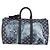 Sac Keepall Bandoulière Édition Limitée Chapman Savane Monogram Canvas 45 de Louis Vuitton Bleu Marine