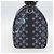Sac Keepall Bandoulière Édition Limitée Chapman Savane Monogram Canvas 45 de Louis Vuitton Bleu Marine - vue 3