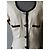 Vestido Chanel Crema de Seda y Viscosa con Botones Logo CC Crudo - vista 3