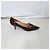 Salvatore Ferragamo décolleté a punta anni 2000 Marrone Nero - vista 6