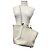 Céline Borsa Tote pieghevole piccola Celine a mano e spalla Beige Bianco sporco - vista 13