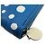 Cartera Zippy Infinity Dot M81954 de Louis Vuitton Blanco Azul - vista 6