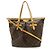 Borsa Tote Louis Vuitton Monogram Palermo GM Marrone - vista 2