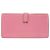 Hermès Cartera Larga Soufflet Bearn Hermes Rosa - vista 2