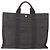 Borsa Fourre-tout Herline in tela Hermès Marrone