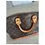Louis Vuitton Alma Handtasche aus braunem Leder - Ansicht 13