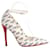 Fendi Weiße Leder-High Heels  - Ansicht 1