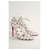 Fendi Weiße Leder-High Heels  - Ansicht 3