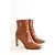 Jimmy Choo Botas de cuero marrón Castaño - vista 3