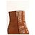 Jimmy Choo Botas de cuero marrón Castaño - vista 4
