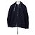 Acne Giacca in cotone blu navy