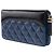 Gabrielle Accessorio CHANEL in Pelle Blu Marino - 103258 Blu navy - vista 5