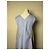 Vintage Yves Saint Laurent Canvas Kleid Blau Grau 38/M - Ansicht 13