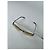 Vintage Givenchy randlose Sonnenbrille Silber Braun Gelb - Ansicht 5