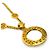 Collana Pendente Specchio Oro Chanel D'oro - vista 2