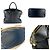 Borsa Louis Vuitton Suhali Lockit MM Nero - vista 3