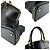 Borsa Louis Vuitton Suhali Lockit MM Nero - vista 4