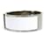 Click Clack Bangle Armband von Hermès Silber Weiß  - Ansicht 4