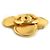 Spilla in metallo dorato Chanel per donne D'oro - vista 3
