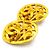 Orecchini a clip in metallo dorato Chanel Coco Mark D'oro - Ansicht 2