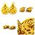 Orecchini a clip in metallo dorato Chanel Coco Mark D'oro - Ansicht 5
