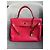 Hermès Kelly 35 in pelle Togo vermiglio con finiture oro - vista 3