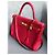 Hermès Kelly 35 in pelle Togo vermiglio con finiture oro - vista 9