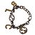 Bracciale charm del progetto Hacker Gucci Balenciaga Argento D'oro - vista 2