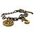 Bracciale charm del progetto Hacker Gucci Balenciaga Argento D'oro - vista 4