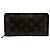 Louis Vuitton Monogram Lang Wallet Braun Monogramm