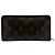 Louis Vuitton Monogram Lang Wallet Braun Monogramm - Ansicht 2