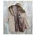 Abrigo Ralph Lauren de tweed de lana con cuello de piel de cordero Marrón claro - vista 7