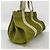 Borsa Hermès Cannes MM in tela khaki Cachi - vista 2