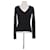 Prada Pullover aus anthrazitfarbenem Baumwoll Anthrazitgrau  - Ansicht 1