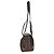 Mini Palm Springs in tela Monogram Louis Vuitton Marrone Nero - vista 2