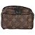 Mini Palm Springs in tela Monogram Louis Vuitton Marrone Nero - vista 6
