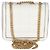 Bolsa mini Deco em couro de bezerro acolchoado branco Gucci - vista 2