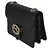 Borsa Small Interlocking G in pelle di vitello nera Gucci Nero - vista 3