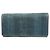 Chanel Deauville Nylon Canvas Langbörse Marineblau