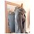 Claudie Pierlot Abrigo gris con cuello de piel - vista 3