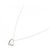 Autre Marque Collana Cuore in Oro K10 e Diamante Star Jewelry Rosa Bianco - vista 2
