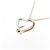 Autre Marque Collana Cuore in Oro K10 e Diamante Star Jewelry Rosa Bianco - vista 4