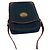 Borsa a tracolla in pelle e PVC Burberry Blu - vista 5